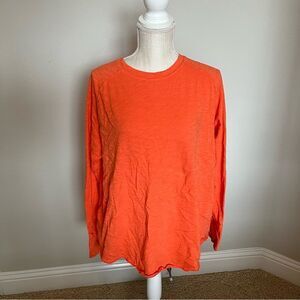 Zella Orange Top Size Medium
